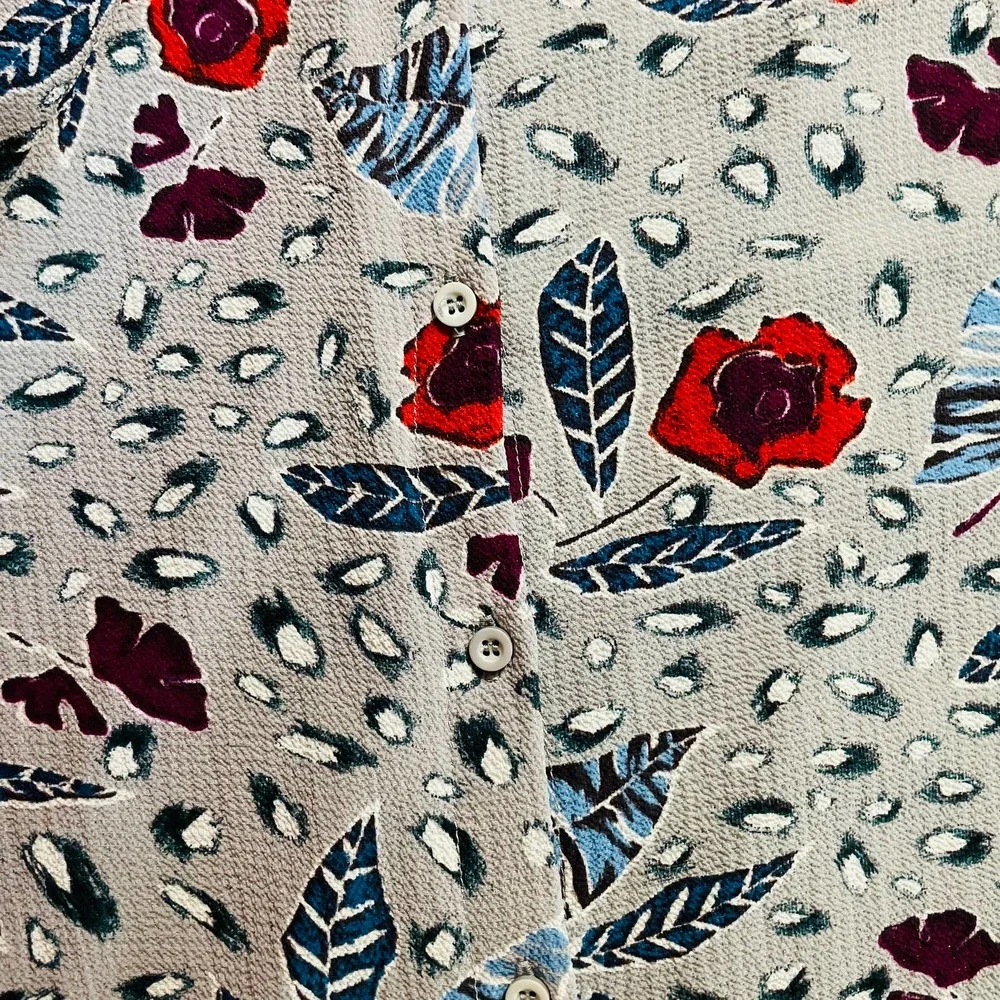 Glamorous Floral Button Up Tunic Dress 16 - Picture 3 of 7